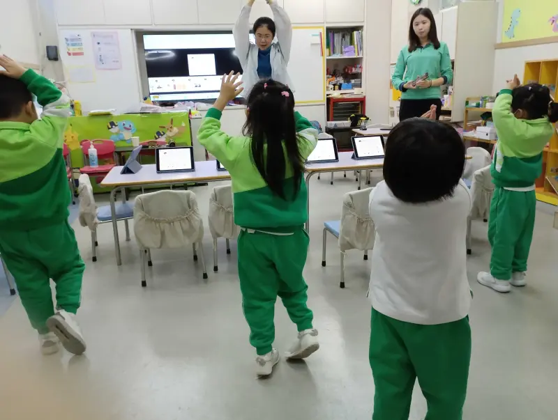 中華文化入校課程 課堂相片 2